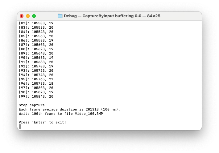 Capture By Input Example · MWCapture SDK macOS Examples Documentation