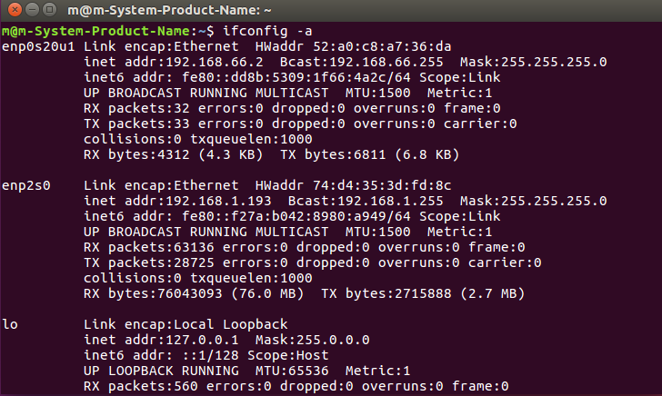 Figure 3. Linux Terminal