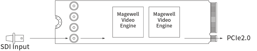 Eco Capture QL-SDI 4K M.2 - Magewell