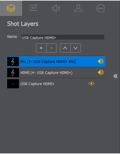 Add audio capture devices in Wirecast